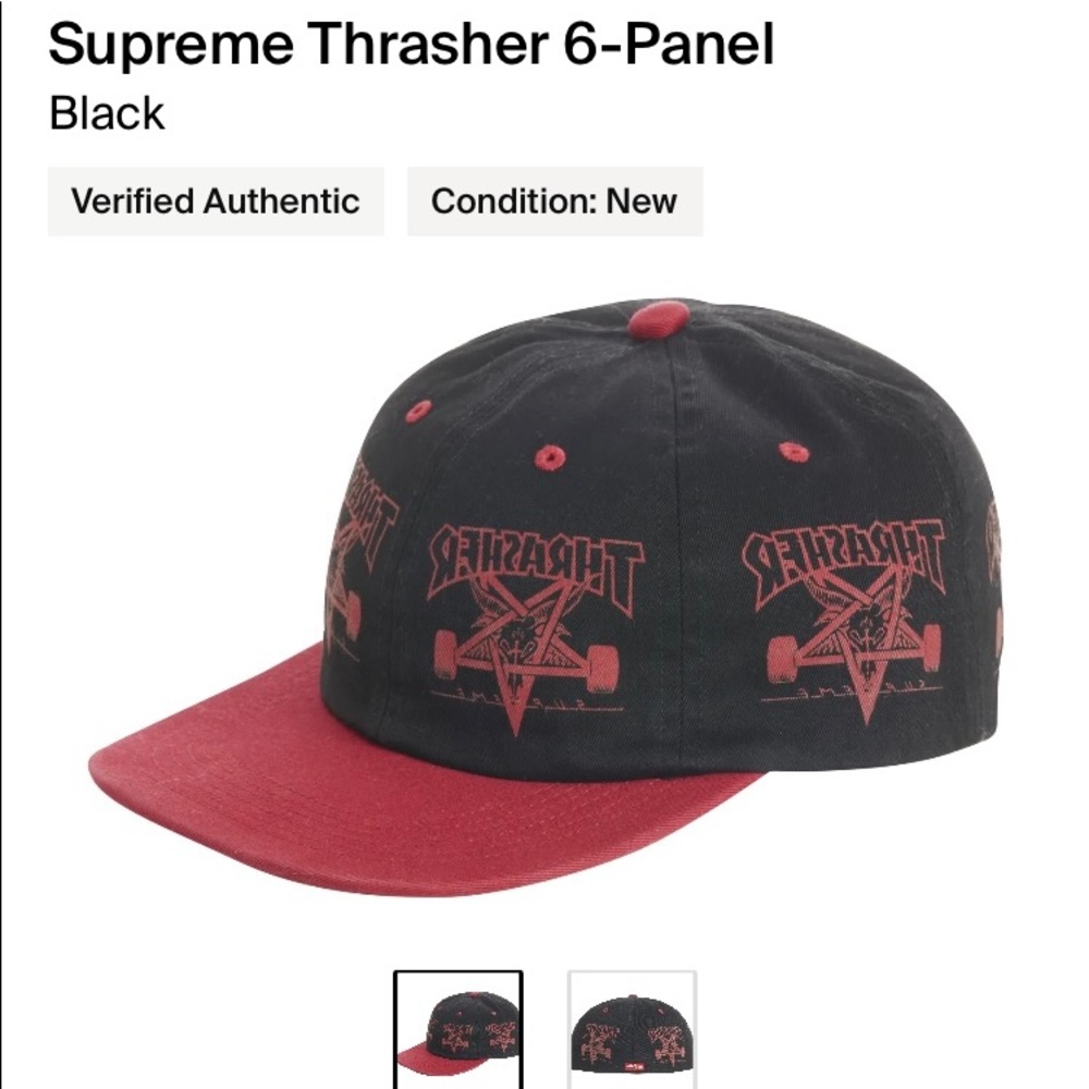 Supreme thrasher hat